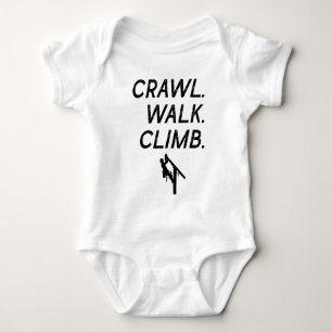 Lineman Baby - Electrical lineman Pole climbing Bodysuit