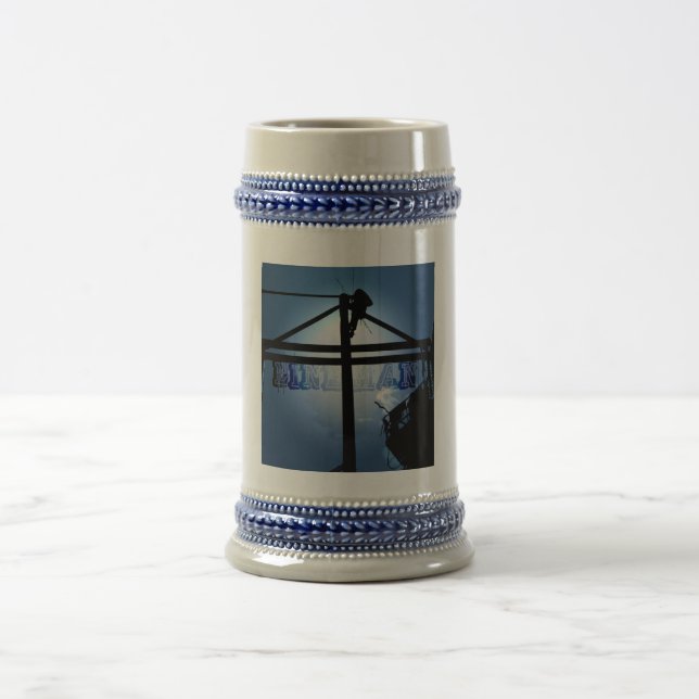 Lineman Beer Stein (Center)
