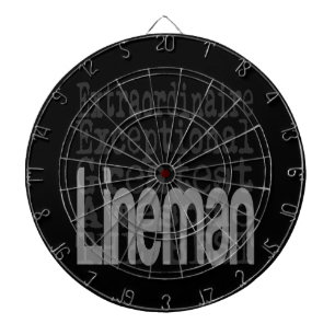 Lineman Extraordinaire Dartboard