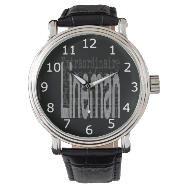 Lineman Extraordinaire Watch (Front)