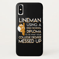 Lineman Fix College Degree Messed Up