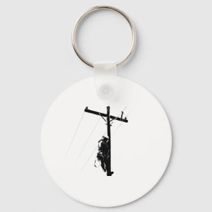 Lineman Keychain