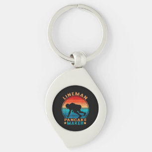 Lineman Pancake Maker - American Football Keychain
