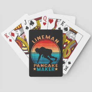 Lineman Pancake Maker - American Football Playing Cards