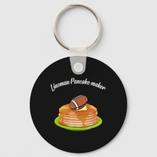Lineman Pancake maker Football  Keychain