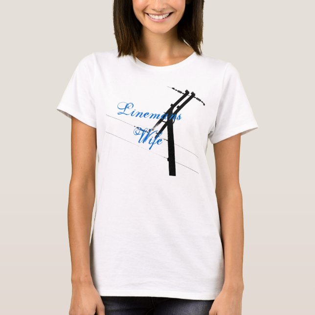 Linemans Wife, Burnout Tee (Front)