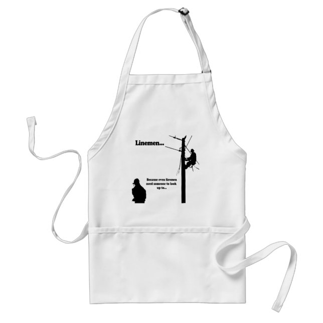 Linemen Because Standard Apron (Front)