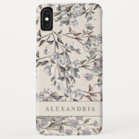 Linen Beige Floral | Personalized