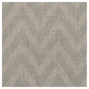 Linen Beige Modern Chevron Large Scale Fabric