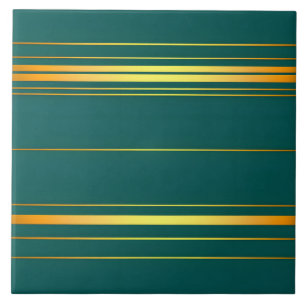 Linen Luxury Modern Green Gold Texture Collection Tile