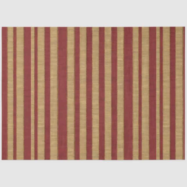 Linen Luxury Popular Burgundy Gold Collection Tissue Paper (Front)