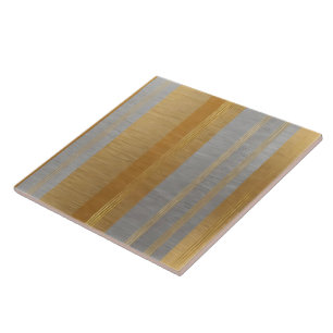 Linen Luxury Popular Silver Gold Collection Tile