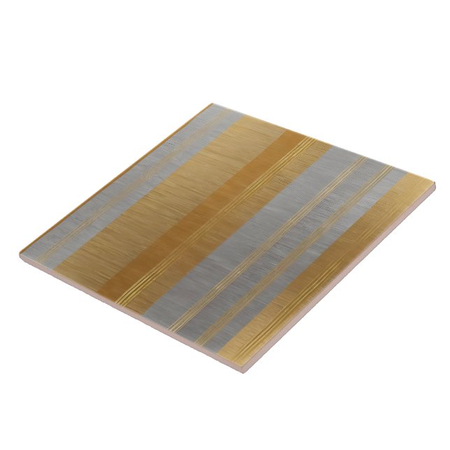 Linen Luxury Popular Silver Gold Collection Tile (Side)