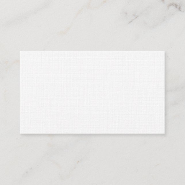Linen Paper Business Cards (Front)