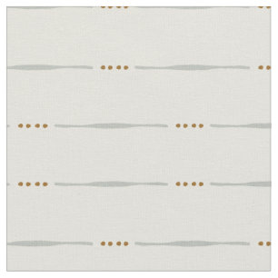 Linen stripes boho texture cottagecore modern geo  fabric
