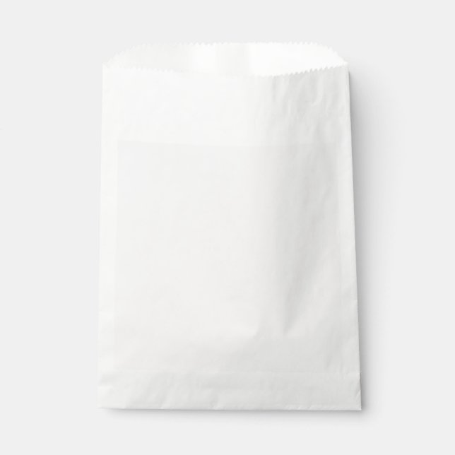 Linen White, Off-White  Favour Bag (Front)