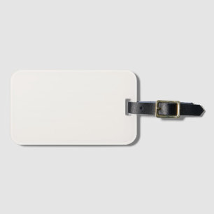 Linen White, Off-White  Luggage Tag