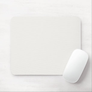 Linen White, Off-White  Mouse Pad