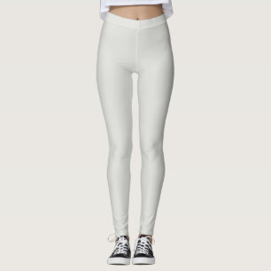 Linen White Solid Colour Pairs Dulux Letters Unrea Leggings
