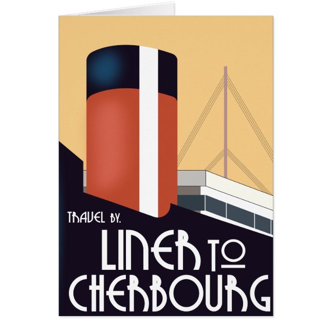 Liner to Cherbourg (Front)