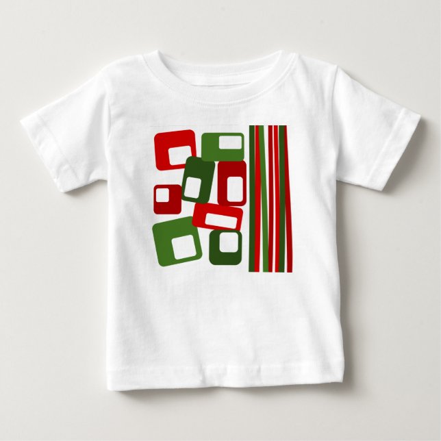 Lines and Rectangles  Baby T-Shirt (Front)