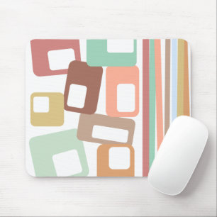 Lines and Rectangles Mouse Pad