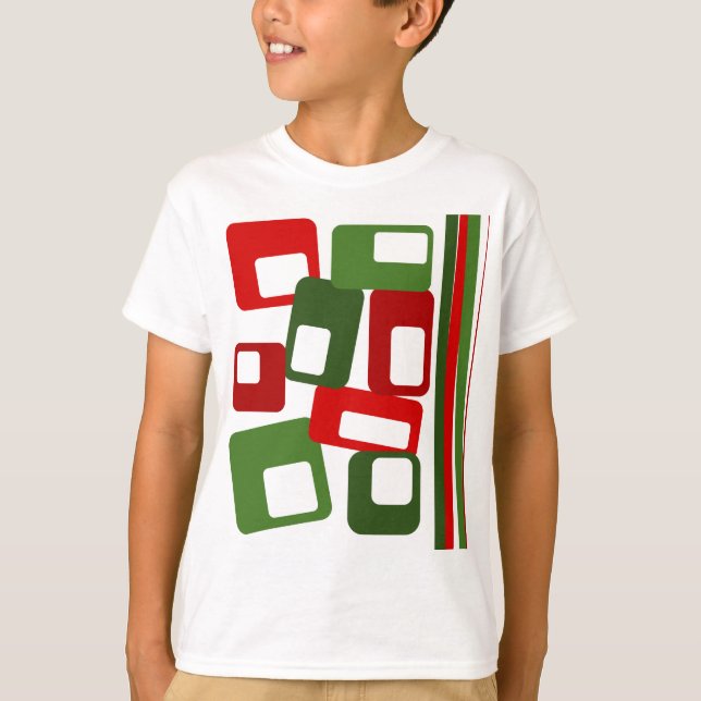 Lines and Rectangles  T-Shirt (Front)