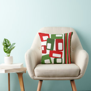 Lines and Rectangles  Throw Pillow