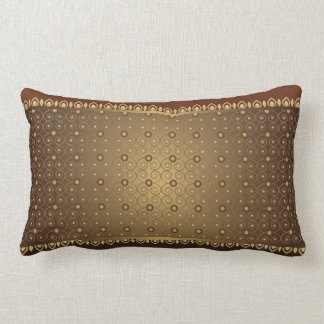 Lines Asian Vintage Style Lumbar Pillow