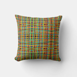 lines colorfull pillow match with any colour sofa