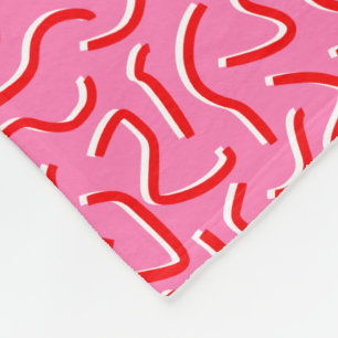 Lines Fleece Blanket