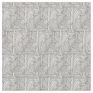 Lines grid rattan fabric