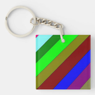 Lines Key Chain