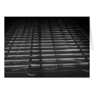 Lines & Light / Noir, card