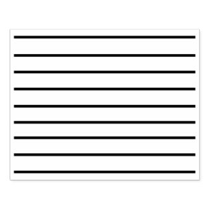 Lines List Journalling Page Things To Do Rubber Stamp
