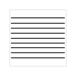 Lines List Journalling Page Things To Do Self-inking Stamp