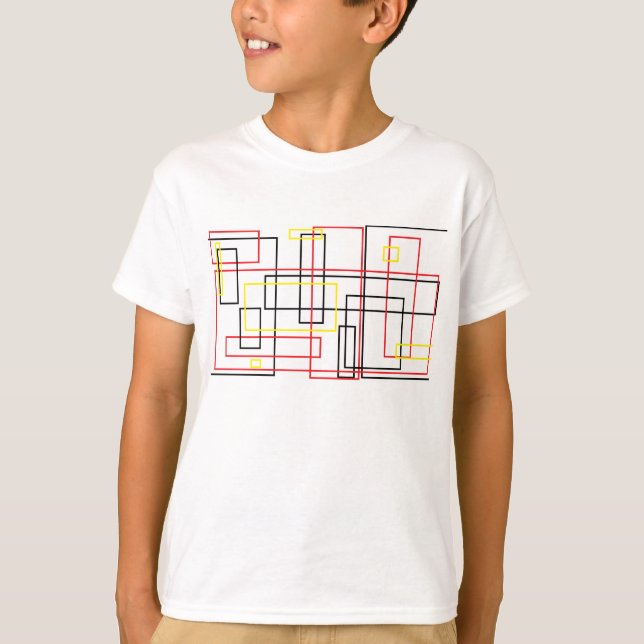 Lines network cool T-Shirt (Front)
