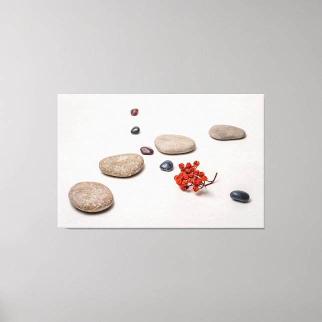 Lines Of Life And Love Canvas Print (Front)