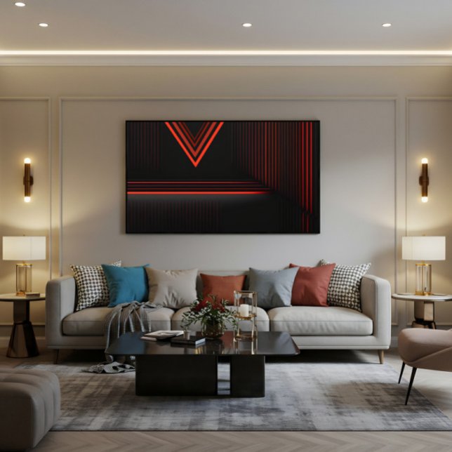 Lines of the Future Canvas Print (Creator Uploaded)