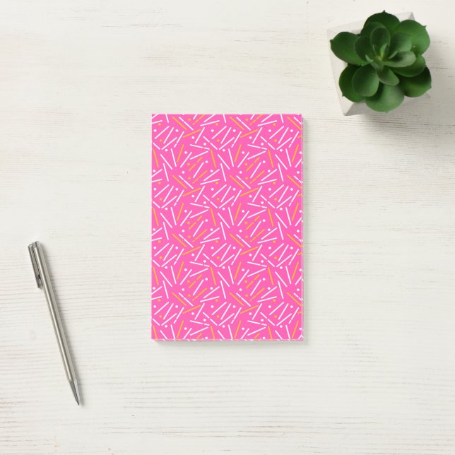 Lines Pattern 1 Post-it Notes (Office)