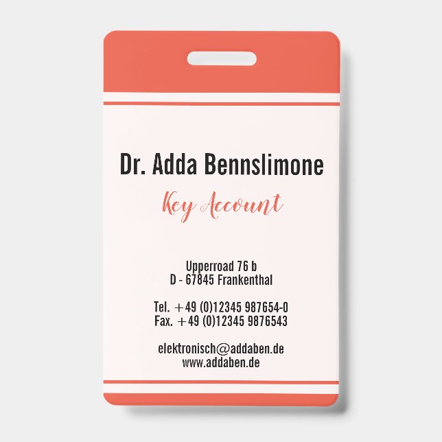 Lines Red Series Badge (Front)