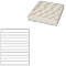 Lines Rubber Art Stamp