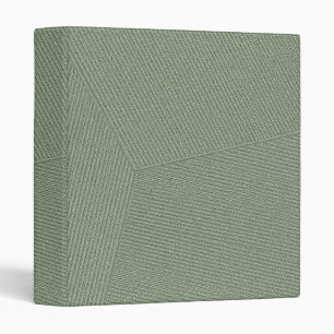 Lines Sage Green Binder