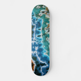 Lines Tie Dye Skateboard
