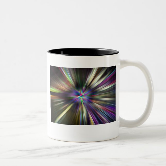 Lines Two-Tone Coffee Mug (Right)