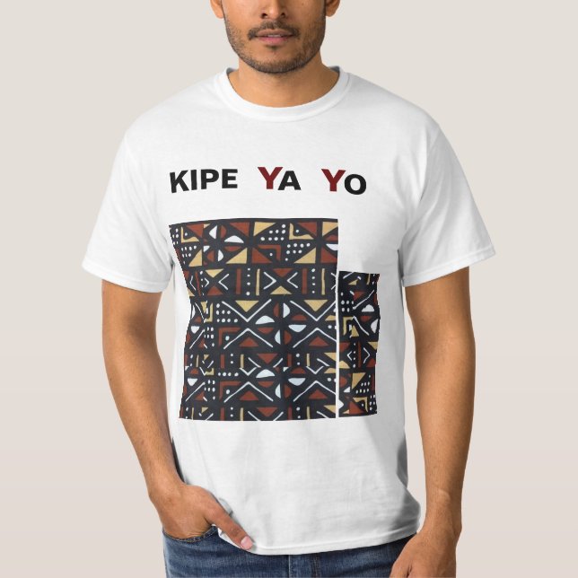 Lingala T-shirt / yo yoga kipe (Front)