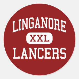 Linganore - Lancers - High - Frederick Maryland Classic Round Sticker