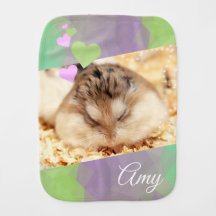 Hammyville - Cute Hamster Coeur vert pourpre