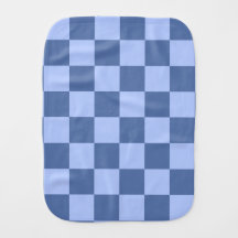 Motif à carreaux bleus