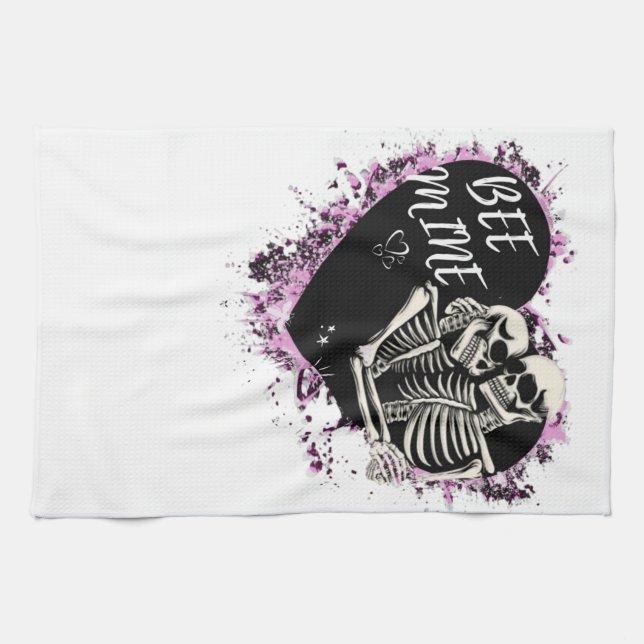 Linge De Cuisine 100% twill cotton kitchen towels with a sweet coup (Horizontal)